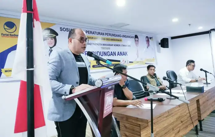 Sosialisasi Perda Perlindungan Anak, Irwan Djafar Sampaikan Pentingnya Pendidikan Bagi Anak