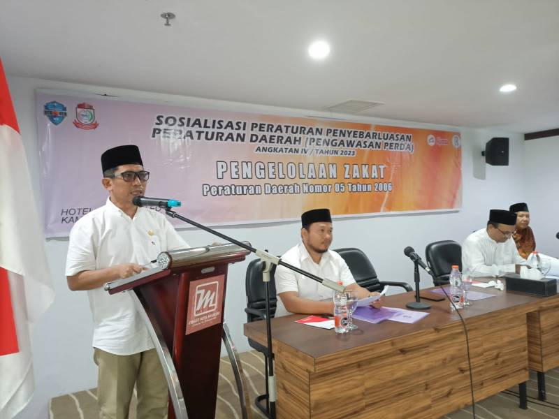 Legislator Muchlis Misbah Tekankan Pentingmya Berzakat