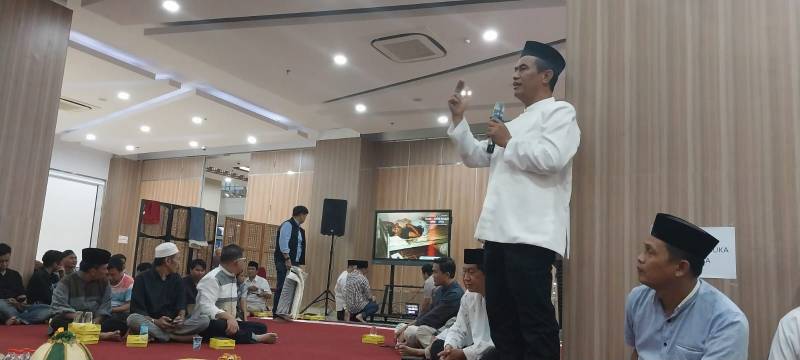 Andi Amran Sulaiman Buka Puasa Bersama Jurnalis Makassar