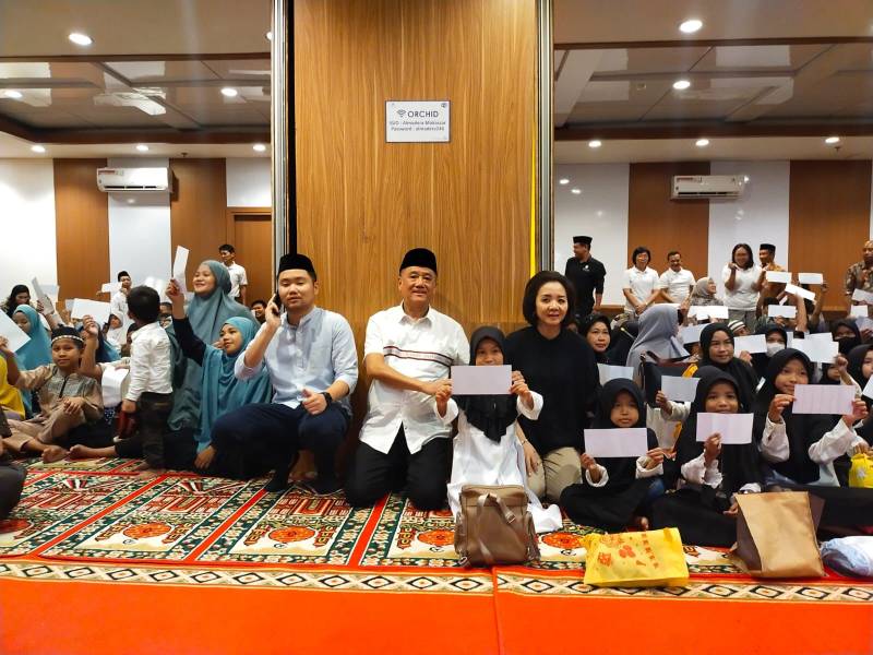 Komisaris Utama Almadera Hotel Buka Puasa Bersama Anak Panti Asuhan