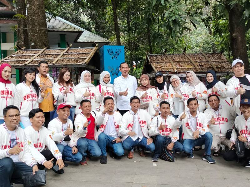 Ratusan IKA Unhas Makassar Meriahkan Temu Nasional dan Halalbihalal di Bantimurung