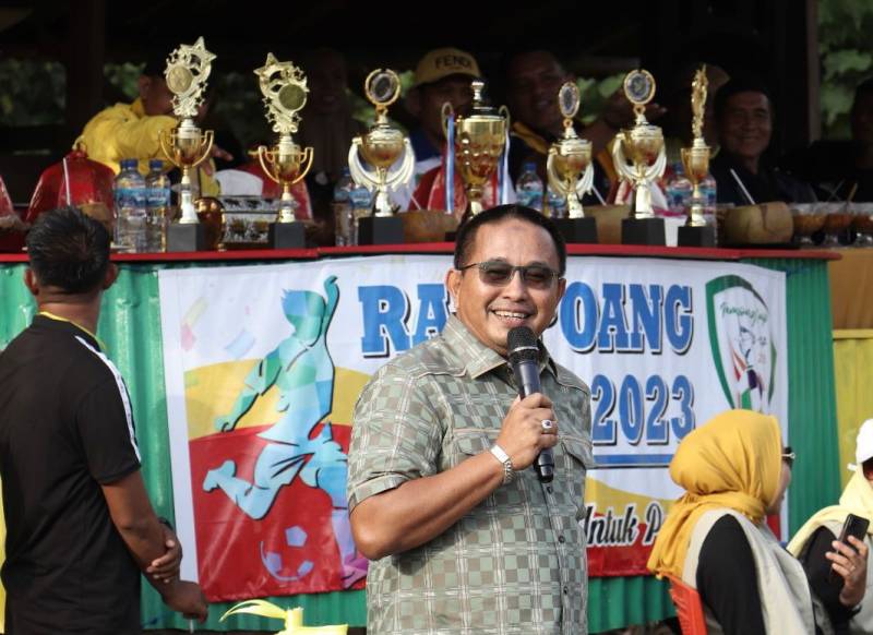 Muhammad Fauzi Buka Turnamen Rampoang Cup 2023