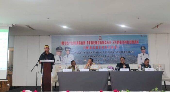 Musrenbang Kecamatan Sangkarrang Dihadiri Ketua DPRD Makassar Rudianto Lallo