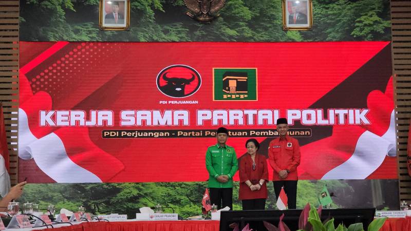 PPP Bertemu PDIP Bahas Strategi Sukseskan Ganjar Pranowo Presiden
