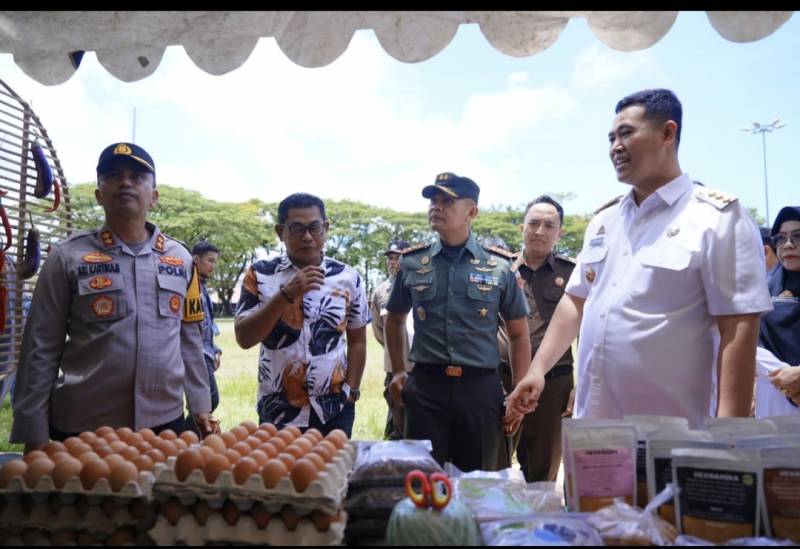 Rutin Gelar Pasar Pangan Murah, Pangkep Dinilai Berhasil Tekan Inflasi