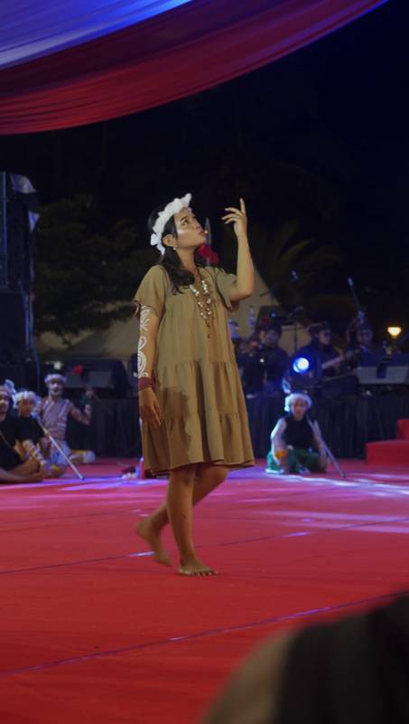 Pertunjukan Teater The Eyes of Marege Diproduksi Teater Kita Makassar