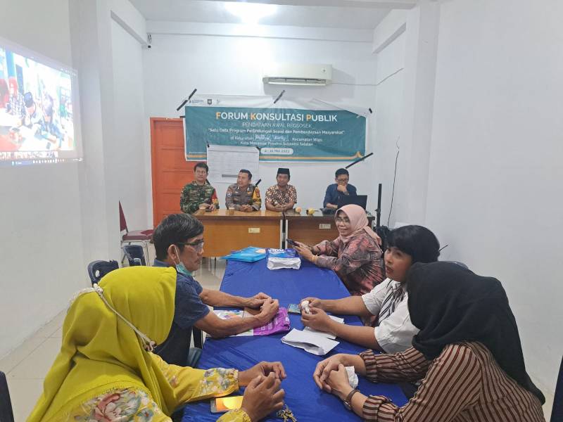 Dukung Perlindungan Sosial dan Pemberdayaan Masyarakat, Bhabinkamtibmas Melayu Baru Hadiri Rakor FKP