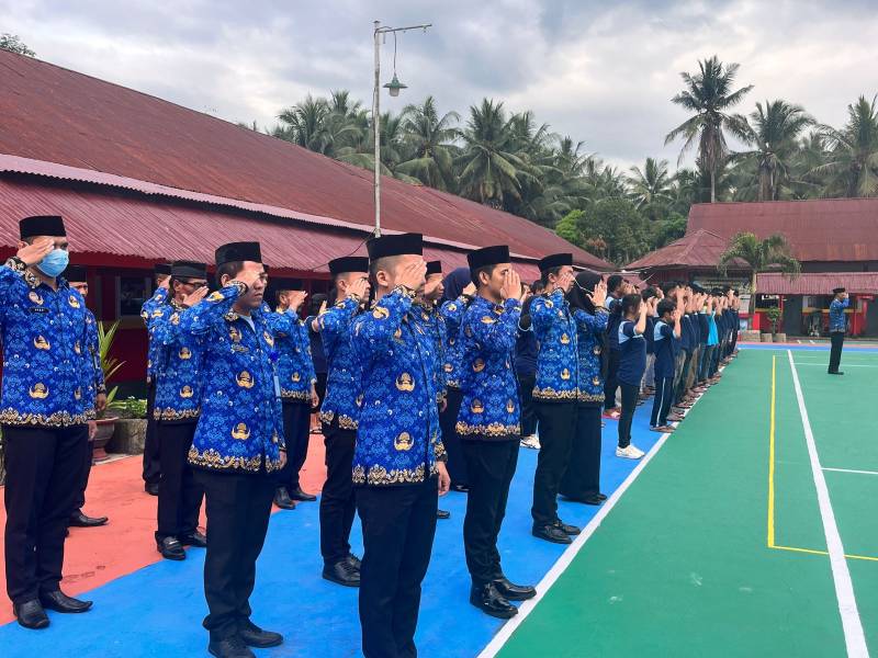 Rutan Enrekang Gelar Upacara Peringatan HARKITNAS Ke-115