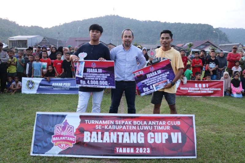 GASWO FC Juara Turnamen Balantang Cup VI Tahun 2023