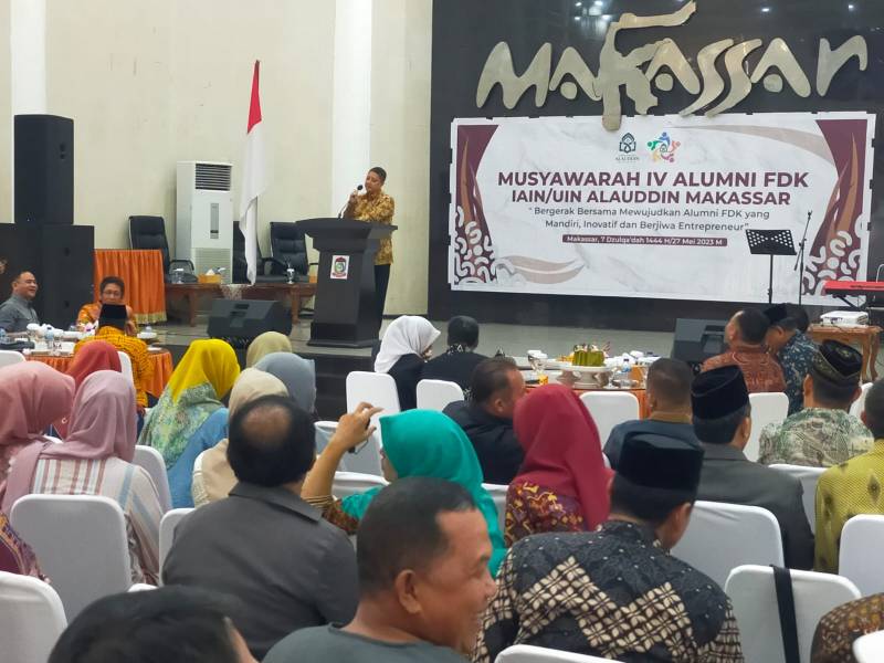 Pemkot Makassar Apresiasi Musyawarah IV dan Temu Alumni FDK UIN