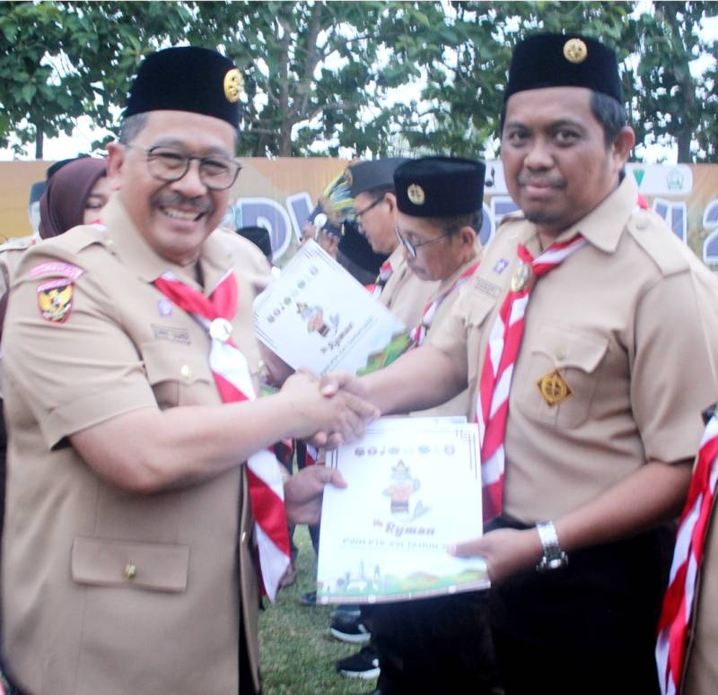 Kontingen Pramuka UIN Alauddin Raih Penghargaan Administrasi Terbaik 1 di PWN PTK XVI