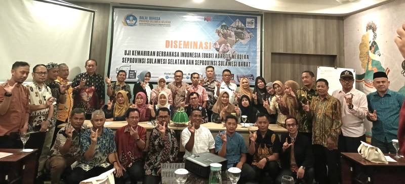 KKLP UKBI Balai Bahasa Sulsel Laksanakan Diseminasi UKBI se-Sulselbar