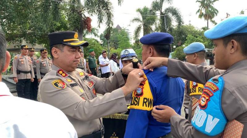 Kapolres Pelabuhan Launching Program Polisi RW