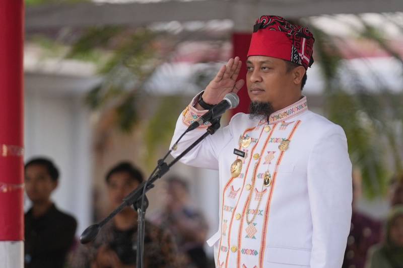 Pimpin Hari Lahir Pancasila, Gubernur Andi Sudirman: Momentum Menjaga Semangat NKRI