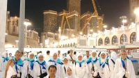 IMG-20230604-WA0029 Jemaah Haji KBIHU Cahaya Madinah Multazam Maros di Kloter 3 Selesai Umrah Wajib