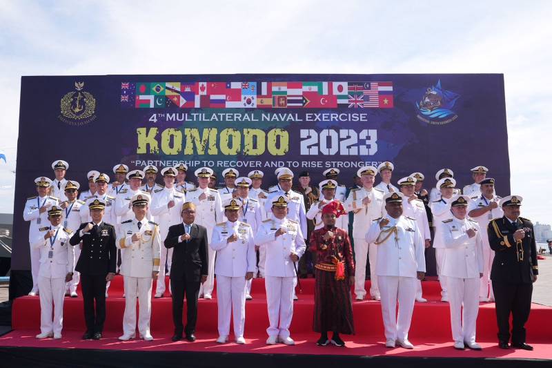 Gubernur Andi Sudirman Dampingi Panglima TNI Buka 4th Multilateral Naval Exercise Komodo