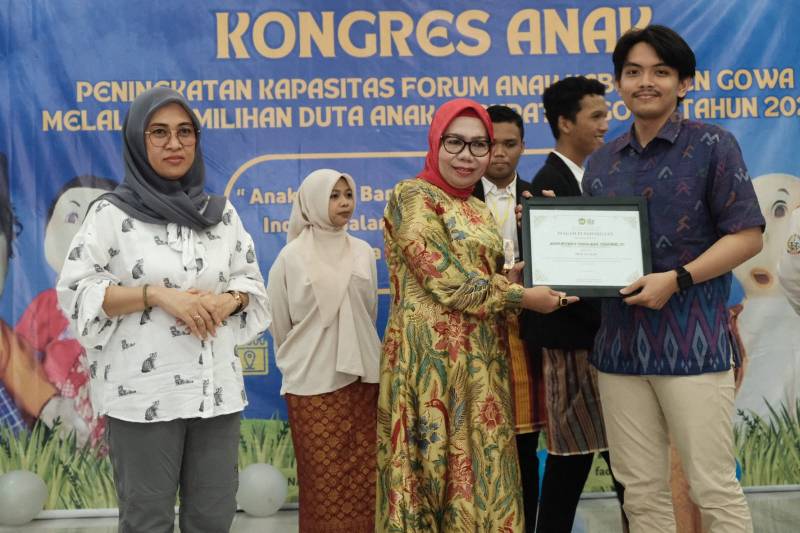 Sekda Gowa Apresiasi Pelaksanaan Kongres Anak 