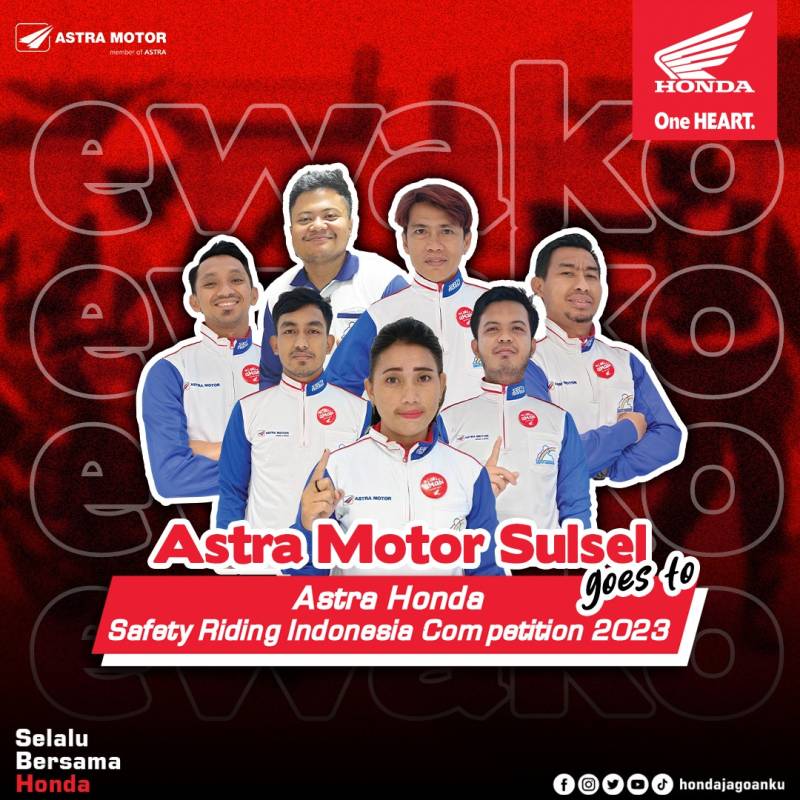 Asmo Sulsel Siap Bersaing di Safety Riding Indonesia Competition 2023
