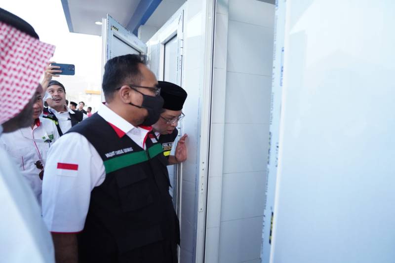 Menag Tinjau Persiapan Layanan di Arafah