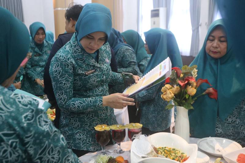 TP PKK Gowa Gelar Lomba Cipta Menu B2SA