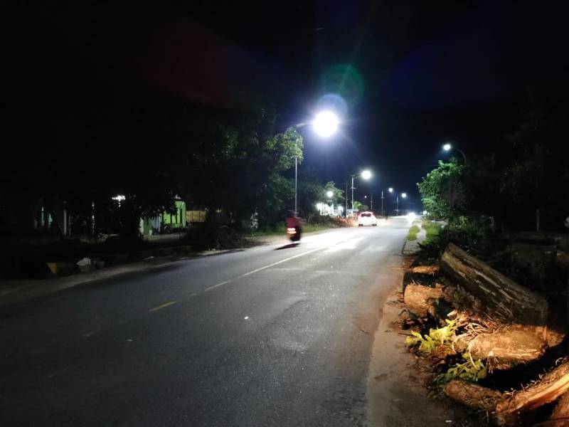 Kerja Nyata Muhammad Fauzi, Warga Berterima Kasih atas Aspirasi 92 Lampu Jalan