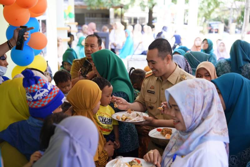 Percepatan Penurunan Stunting, Pemkab Pangkep Luncurkan Rumah Gizi PKK