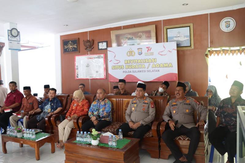 Melalui Virtual, AKBP Yudi Prianto Bersama Stakeholder Ikuti Revitalisasi Situs Budaya