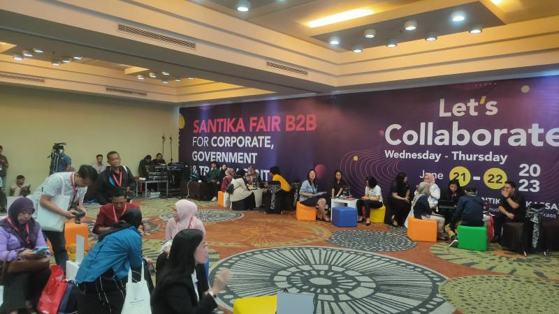 Santika Fair B2B Menyapa Kota Makassar