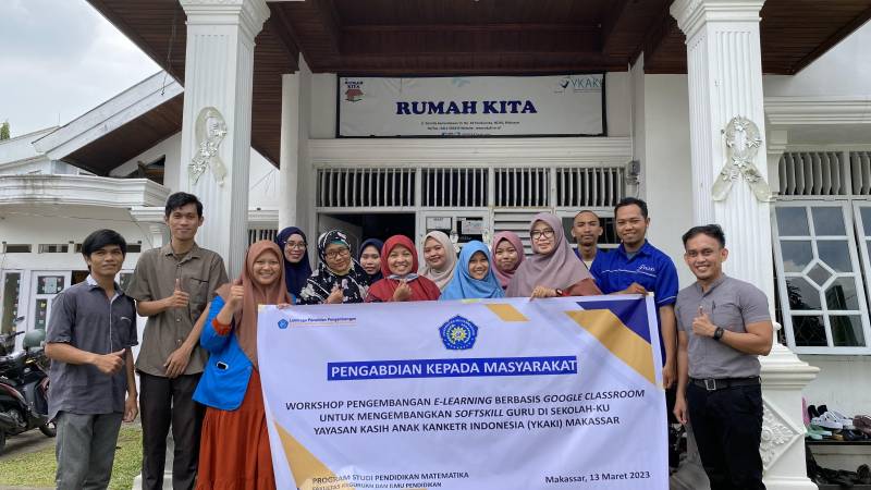 Dosen Unismuh Workshop Pengembangan E-learning Berbasis Google Classroom di YKAKI Makassar
