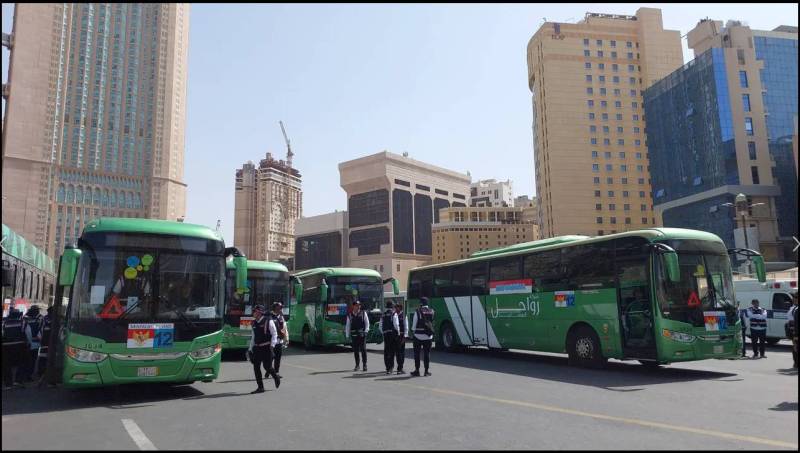 Persiapan Armina, Bus Shalawat Stop Angkut Jemaah ke Masjidil Haram