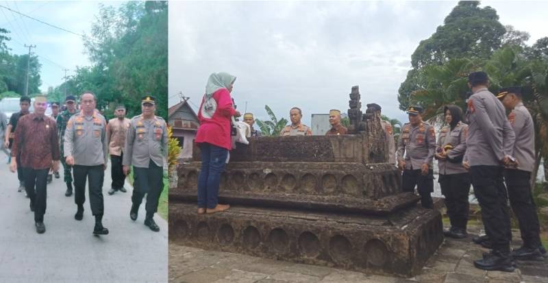 Dijemput Dewan Hadat Tinggi, Kapolrestabes Makassar Ziarah ke Timungan Lompoa dan Makam Raja Tallo