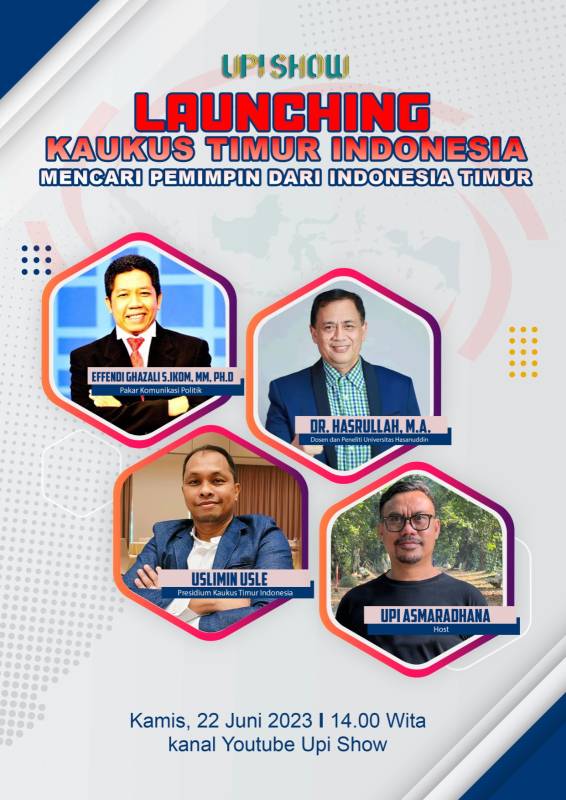 Kaukus TI Gelar Talkshow ‘Mencari Sosok Pemimpin Dari Indonesia Timur’