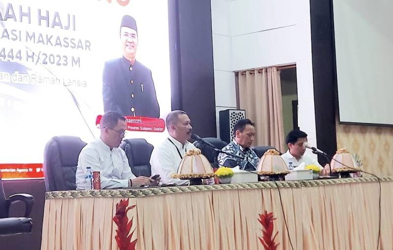 Gelar Rakor, PPIH Debarkasi Makassar Komitmen Berikan Pelayanan Maksimal ke Jemaah