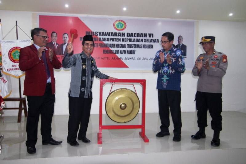 Wabup Buka Musda VI DPD PPNI Kep Selayar
