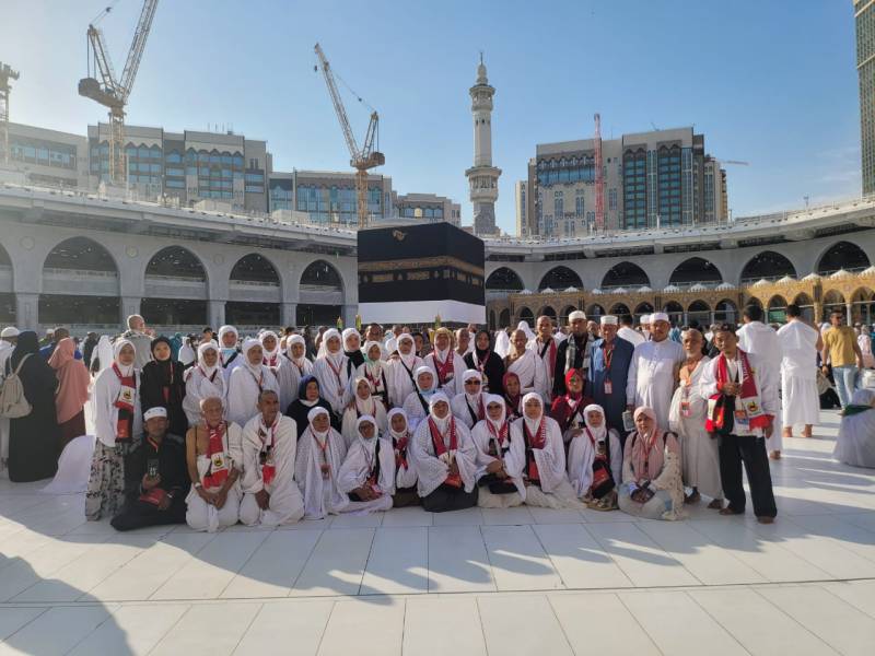 Penginapan 10 Meter dari Masjidil Haram, 187 Jemaah Haji Ananda Nurul Haromain Puas