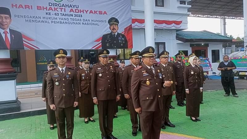 Kejari Kepulauan Selayar Laksanakan Upacara Peringatan Puncak HBA ke-63