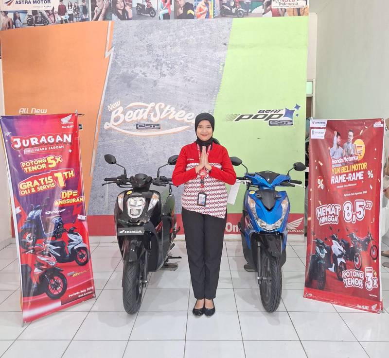 Gelar Promo Yuk Beli Motor Rame-Rame, Asmo Sulsel Beri Banyak Keuntungan bagi Konsumen di Makassar