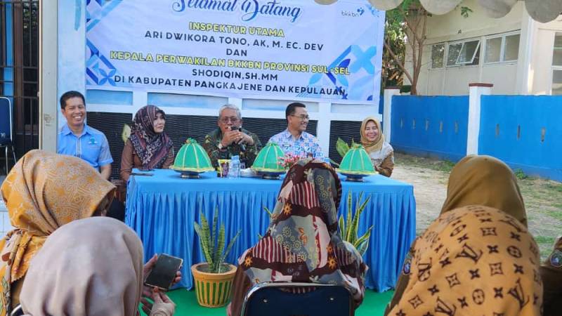 Berkunjung ke Pangkep, Irtama BKKBN Semangati Ujung Tombak Program Bangga Kencana