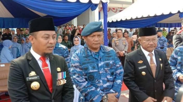 Pangkoops Udara II Pimpin Upacara Peringatan ke-76 Hari Bakti TNI AU di Jeneponto