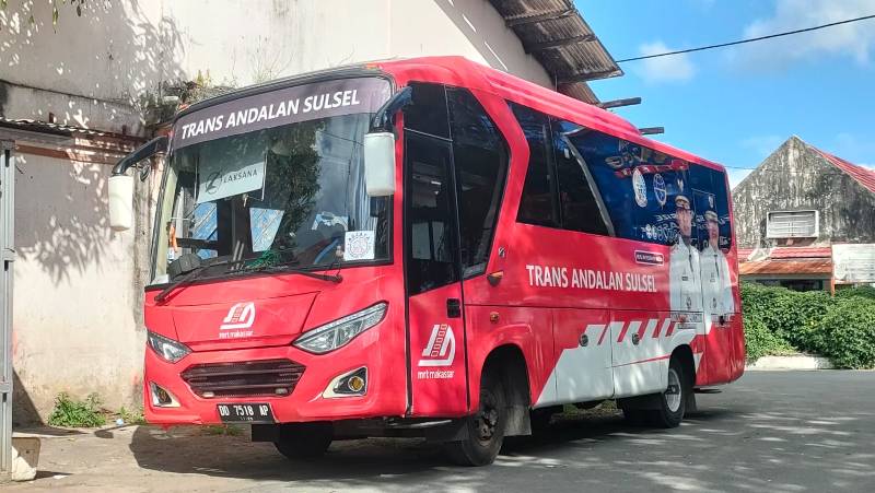 Terima Dua Unit Bus Trans Andalan Sulsel, Dishub Selayar Langsung Sosialisasi ke Masyarakat