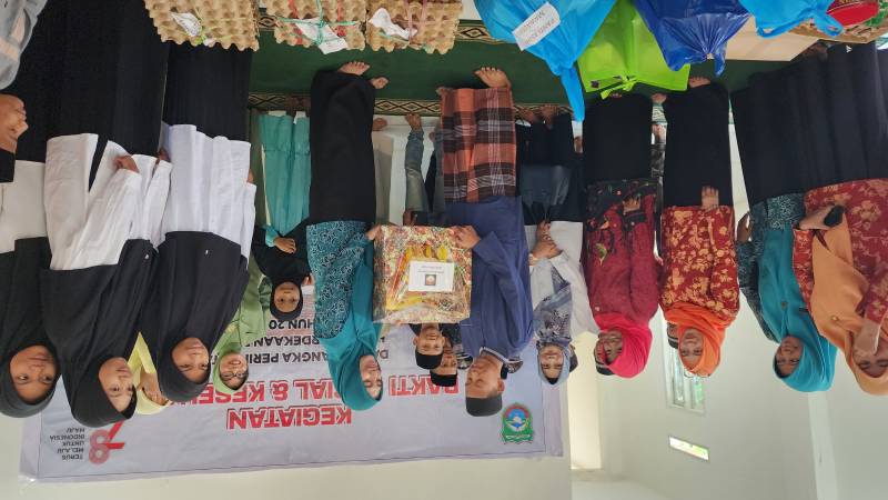 Sambut HUT Kemerdekaan RI ke-78, Ketua TP PKK Anjangsana ke SLB dan Panti Asuhan