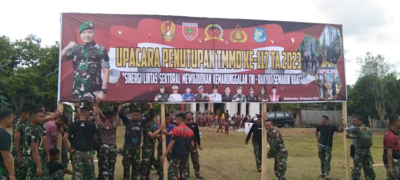 Sasaran TMMD Rampung, Kodim 1411 Bulukumba Persiapkan Acara Penutupan