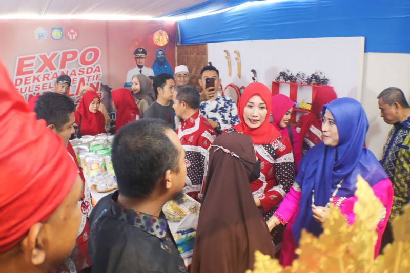 Produk Lokal Selayar Laris Manis di Expo Dekranasda Sulsel Kreatif Andalan 2023