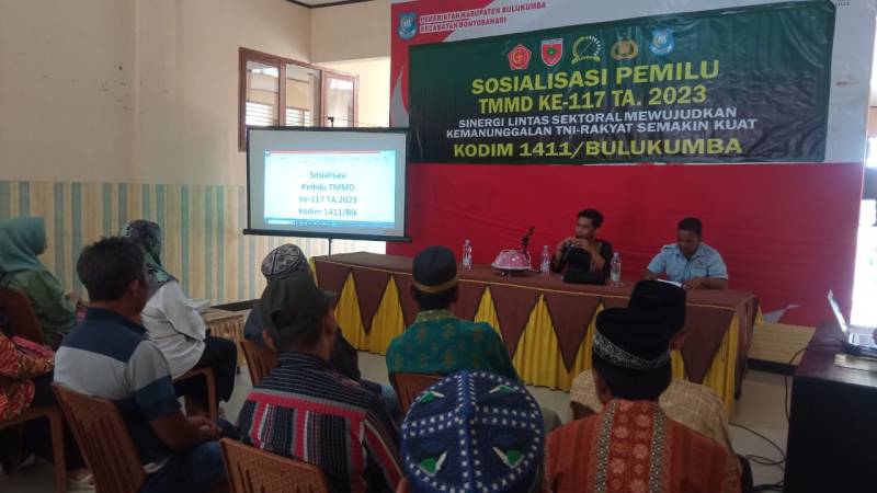 Membangun Jalan, Bukti Cinta TNI untuk Masyarakat Tanah Lemo Bulukumba