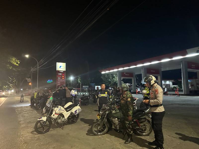 Antisipasi Gangguan Kamtibmas, Polres dan Kodim 1410/Btg Gelar Patroli Bersama