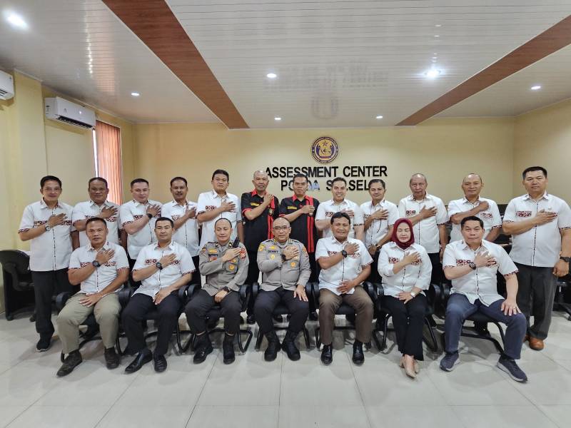 Uji Kompetensi, 12 Asesi Jabatan Kapolsek Jalani Assessment di Polda Sulsel