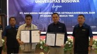 BPJAMSOSTEK SULAMA teken MoU dengan Universitas Bosowa dan Yayasan Aksa Mahmud 