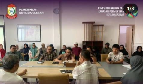 Dinas Perkim Kota Makassar Gelar Rapat Koordinasi Perbaikan RTLH dan Jalan Lingkungan - Drainase