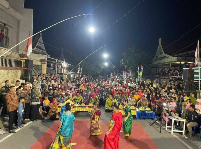 Meriah, Malam Ramah Tamah HUT RI ke 78 di Kapasa Raya