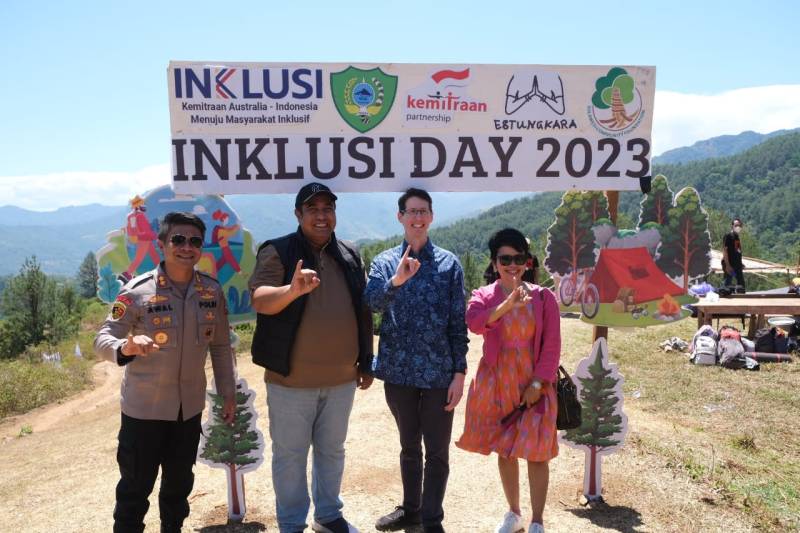 Dihadiri Konjen Australia, 12 Desa Inklusi Diluncurkan